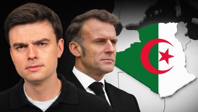 Drapeaux de la France et de l’Algérie symbolisant la reprise du dialogue diplomatique